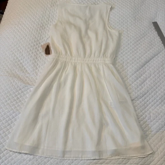 New with Tags! Forever 21 White Dress with Silver Accents - Picture 9 of 16